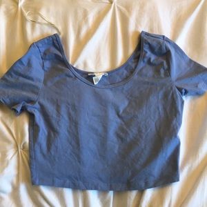Forever 21 blue crop